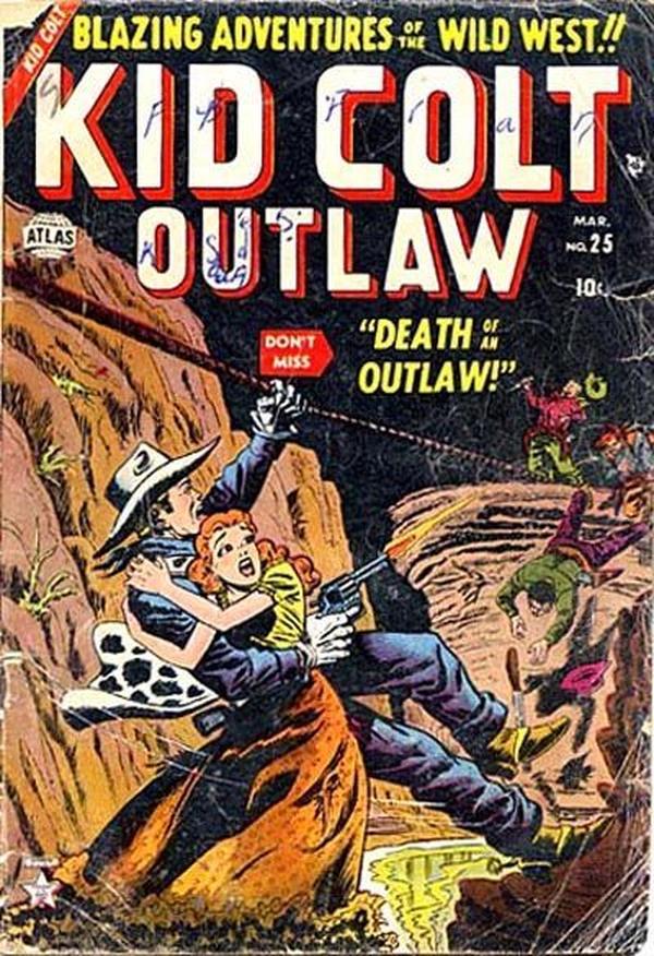Kid Colt Outlaw (1949) #25 cover