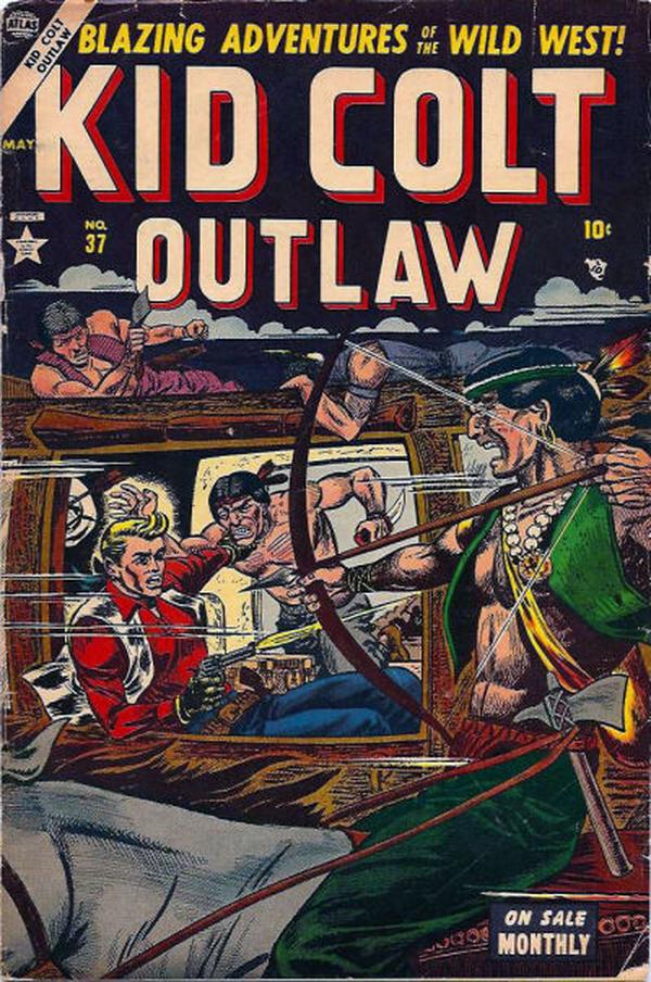Kid Colt Outlaw (1949) #37 cover