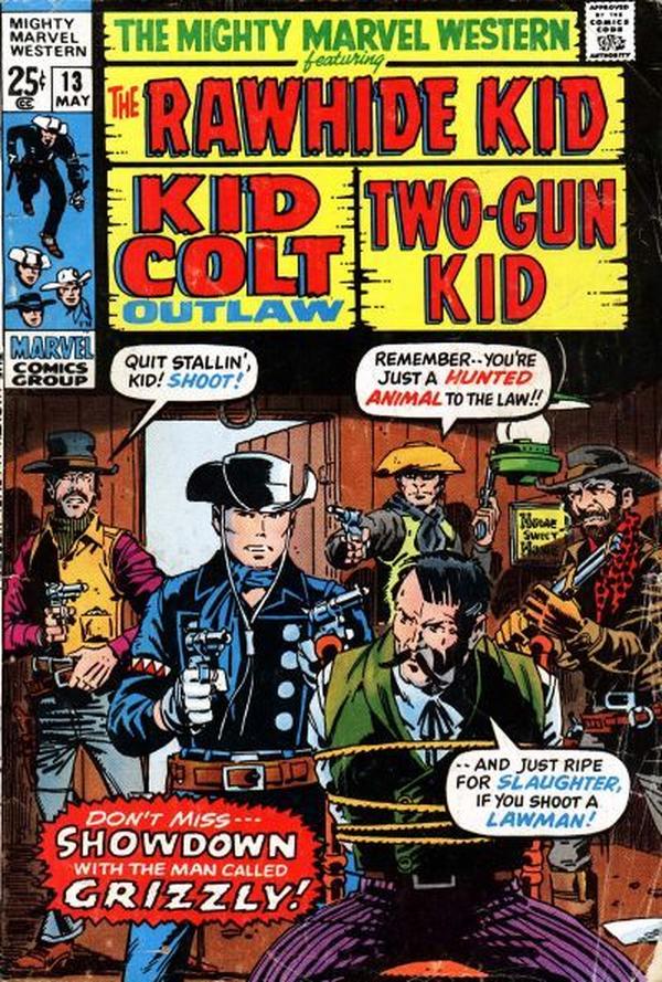 The Mighty Marvel Western (1968) #13 cover