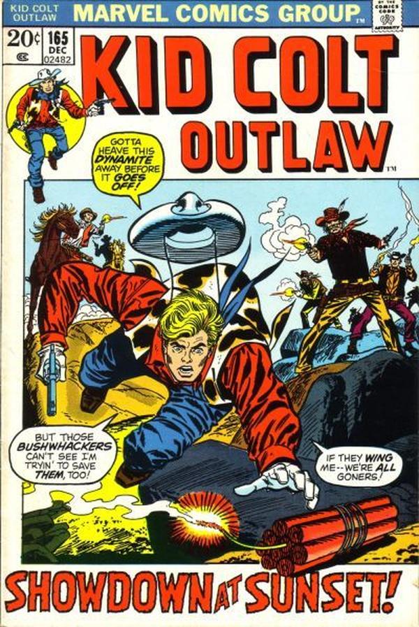 Kid Colt Outlaw (1949) #165 cover