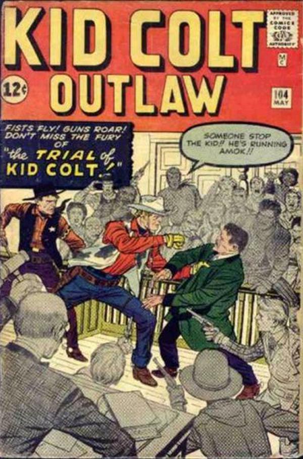 Kid Colt Outlaw (1949) #104 cover