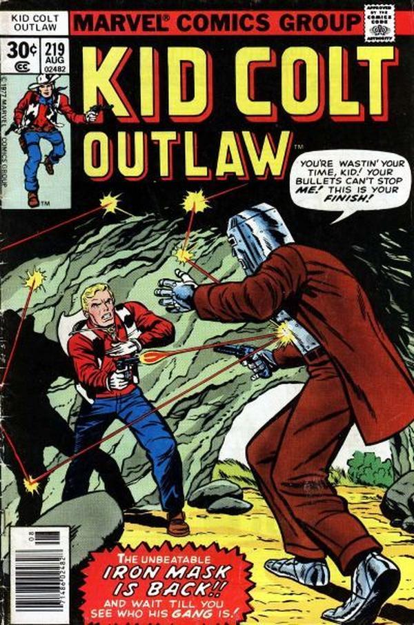 Kid Colt Outlaw (1949) #219 cover