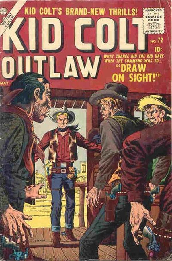 Kid Colt Outlaw (1949) #72 cover