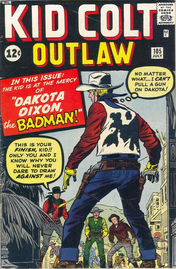 Kid Colt Outlaw (1949) #105 cover
