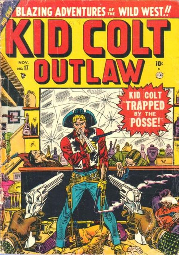 Kid Colt Outlaw (1949) #17 cover