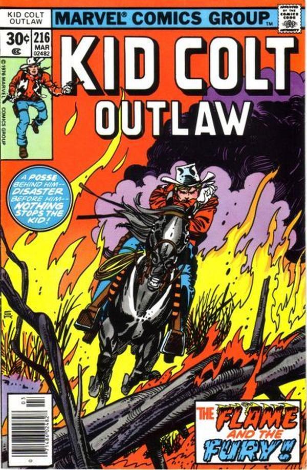 Kid Colt Outlaw (1949) #216 cover