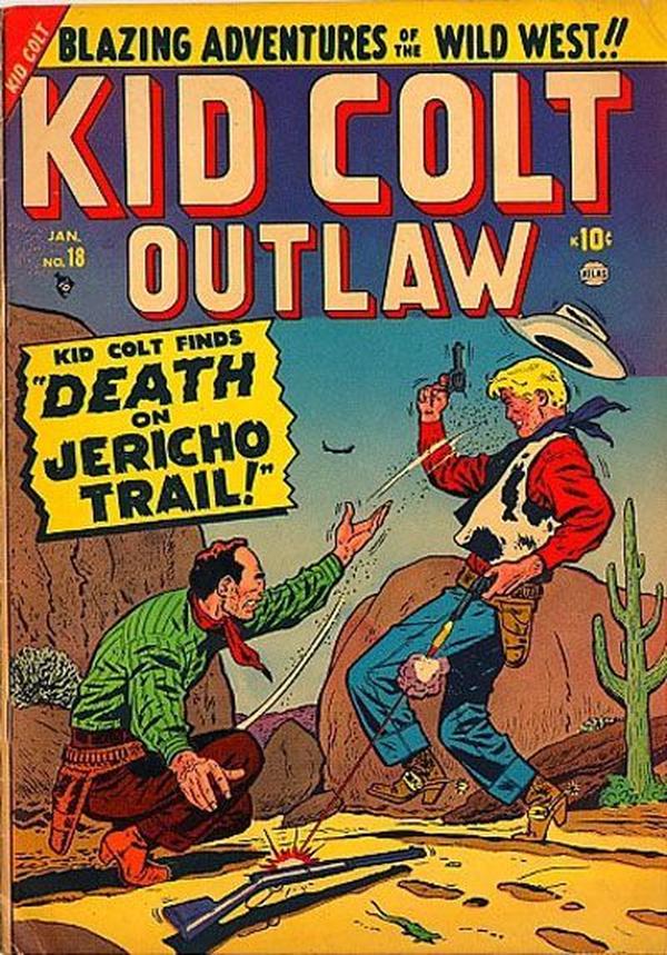 Kid Colt Outlaw (1949) #18 cover