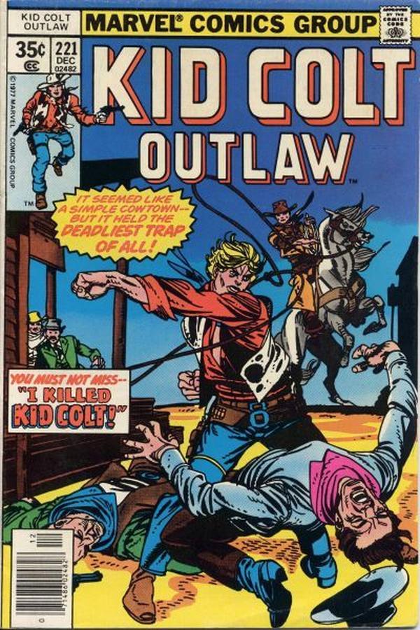 Kid Colt Outlaw (1949) #221 cover