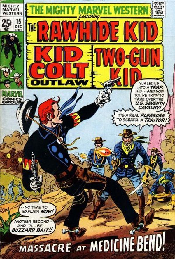 The Mighty Marvel Western (1968) #15 cover
