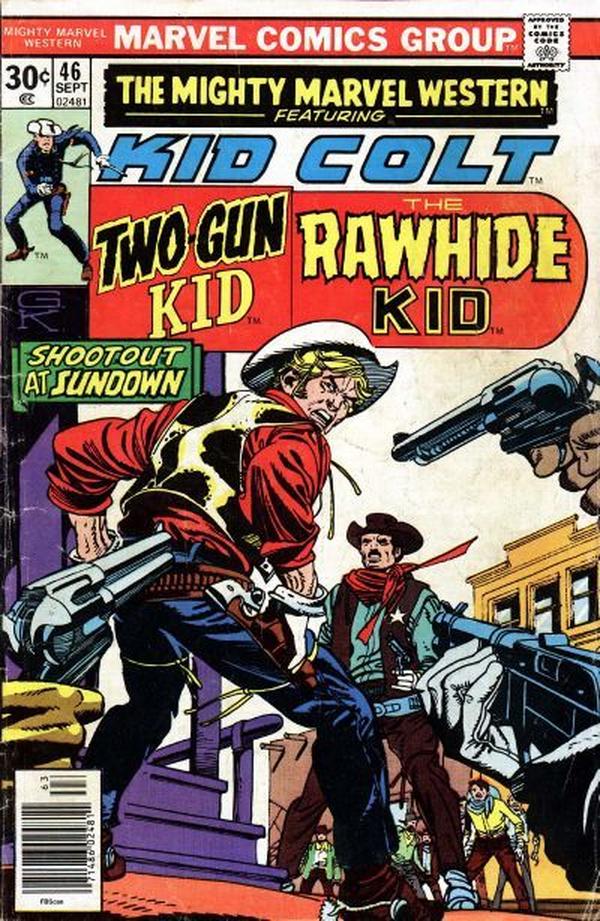 The Mighty Marvel Western (1968) #46 cover