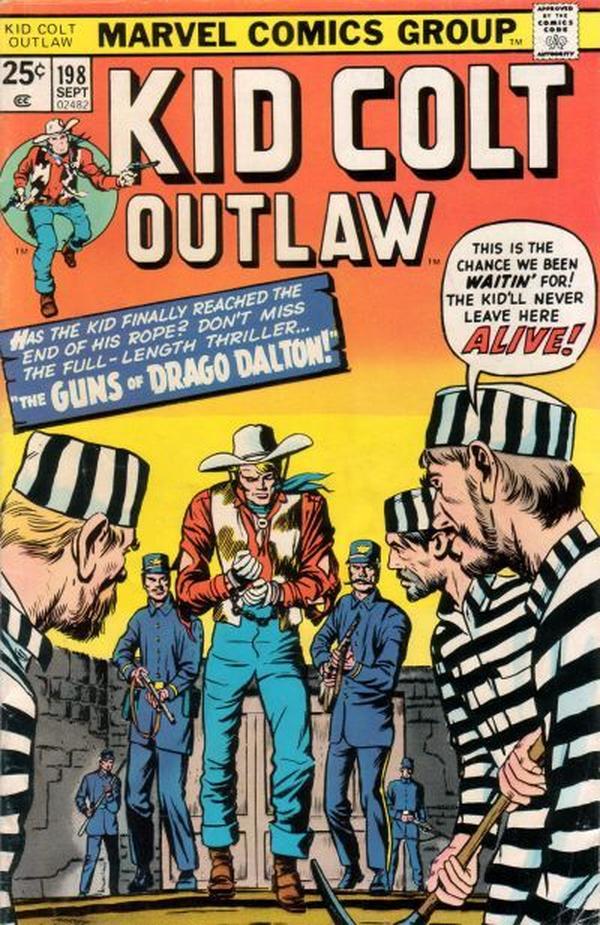 Kid Colt Outlaw (1949) #198 cover