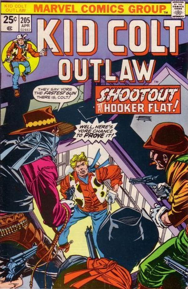 Kid Colt Outlaw (1949) #205 cover