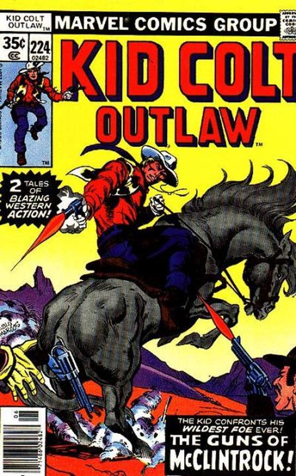 Kid Colt Outlaw (1949) #224 cover