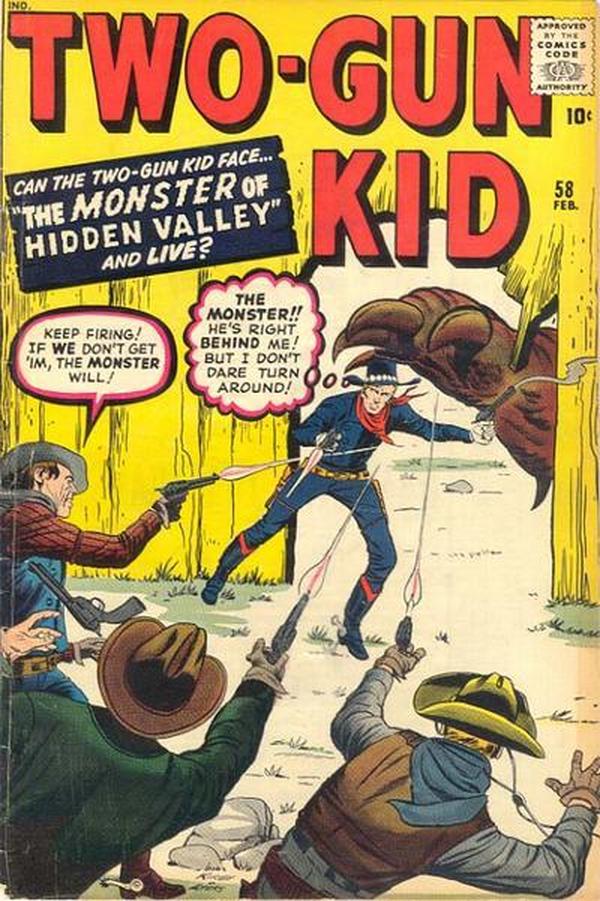Cover of Two Gun Kid #58