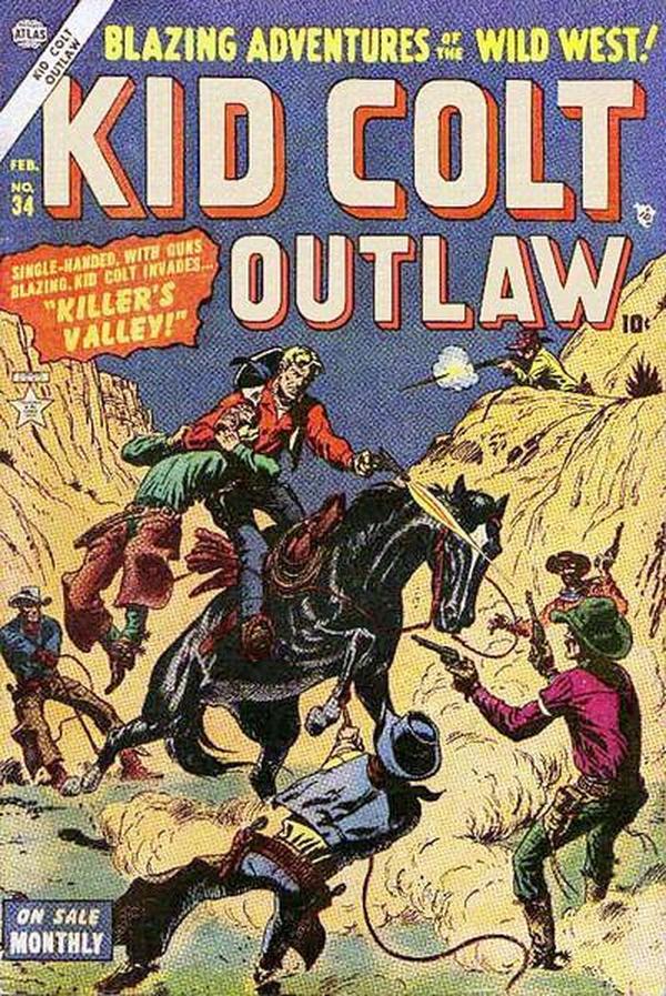 Kid Colt Outlaw (1949) #34 cover