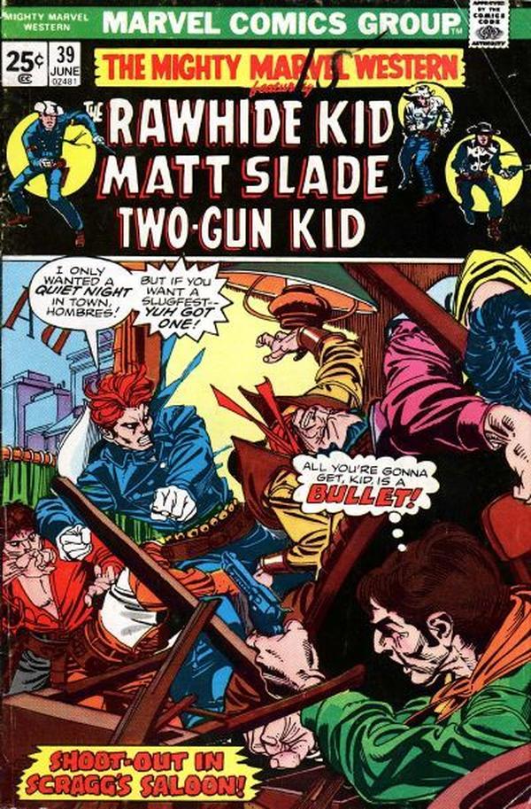 The Mighty Marvel Western (1968) #39 cover