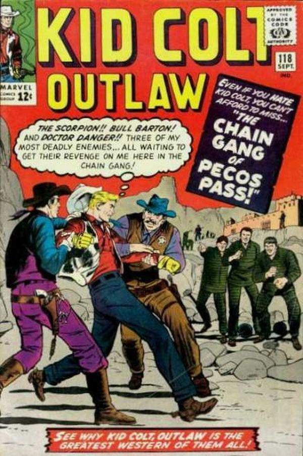 Kid Colt Outlaw (1949) #118 cover