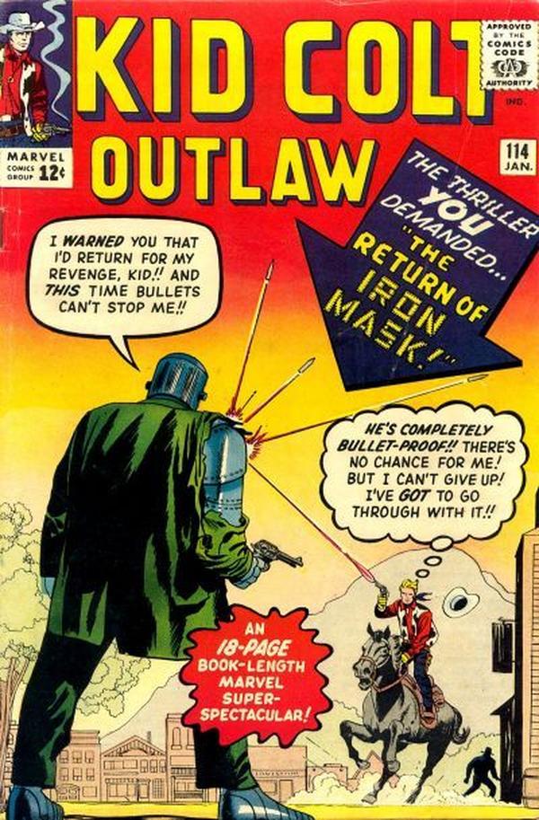 Kid Colt Outlaw (1949) #114 cover