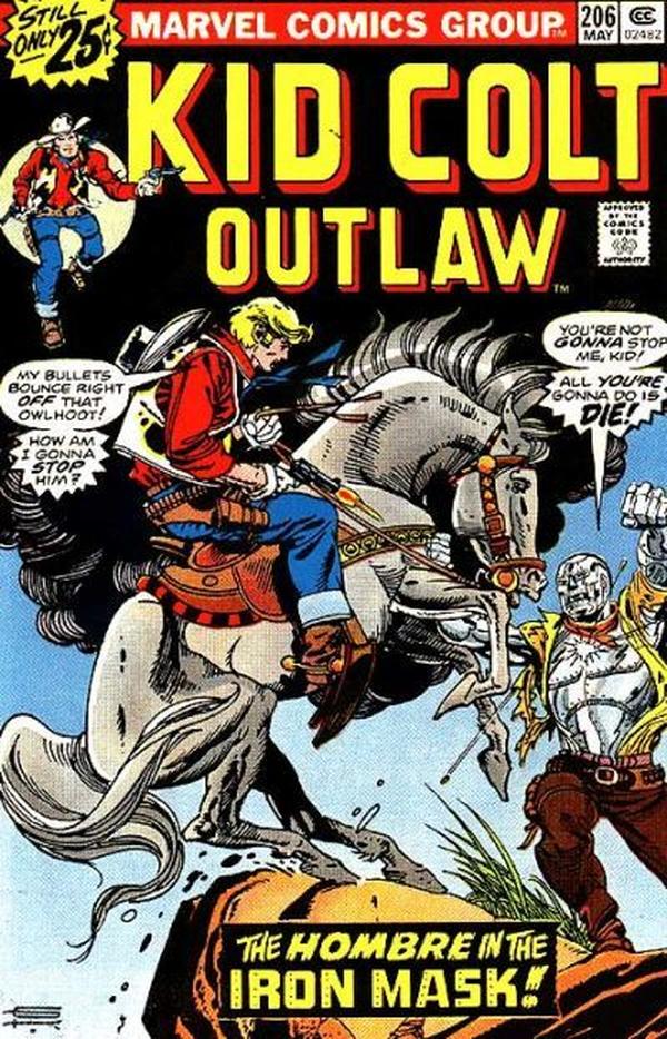 Kid Colt Outlaw (1949) #206 cover