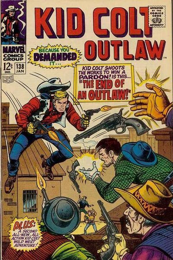 Kid Colt Outlaw (1949) #138 cover