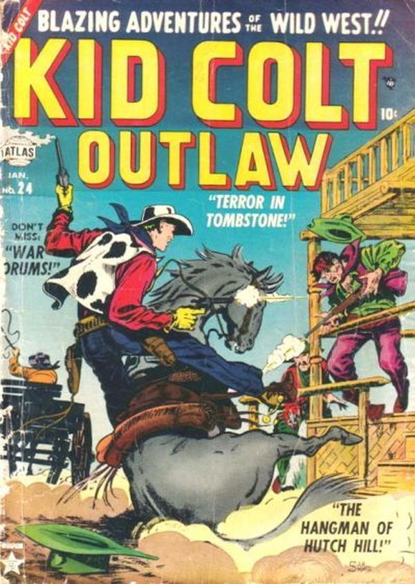 Kid Colt Outlaw (1949) #24 cover