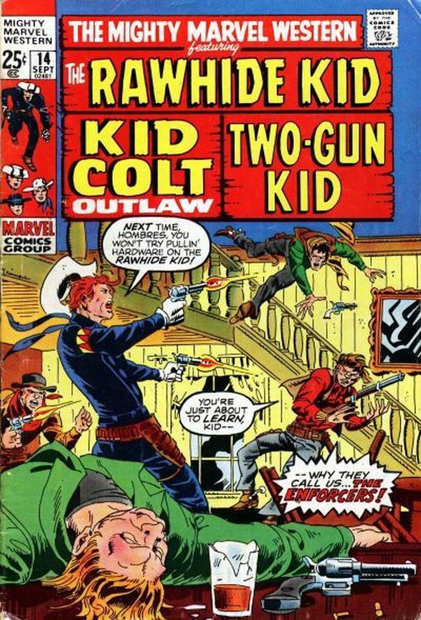 The Mighty Marvel Western (1968) #14 cover