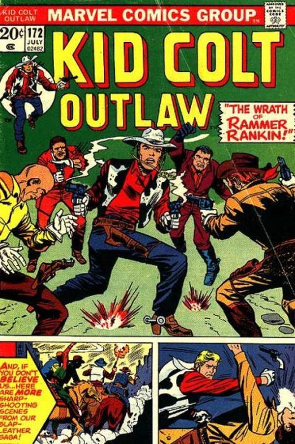 Kid Colt Outlaw (1949) #172 cover
