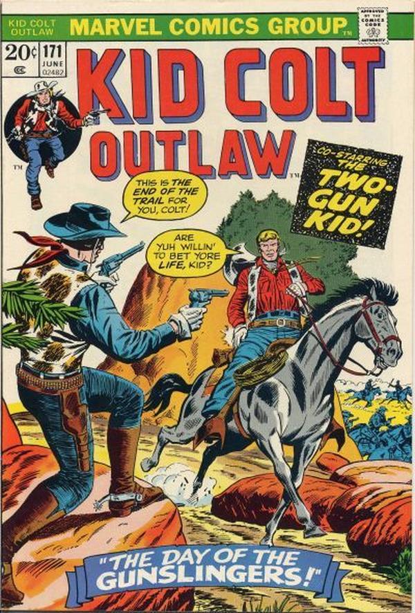 Kid Colt Outlaw (1949) #171 cover