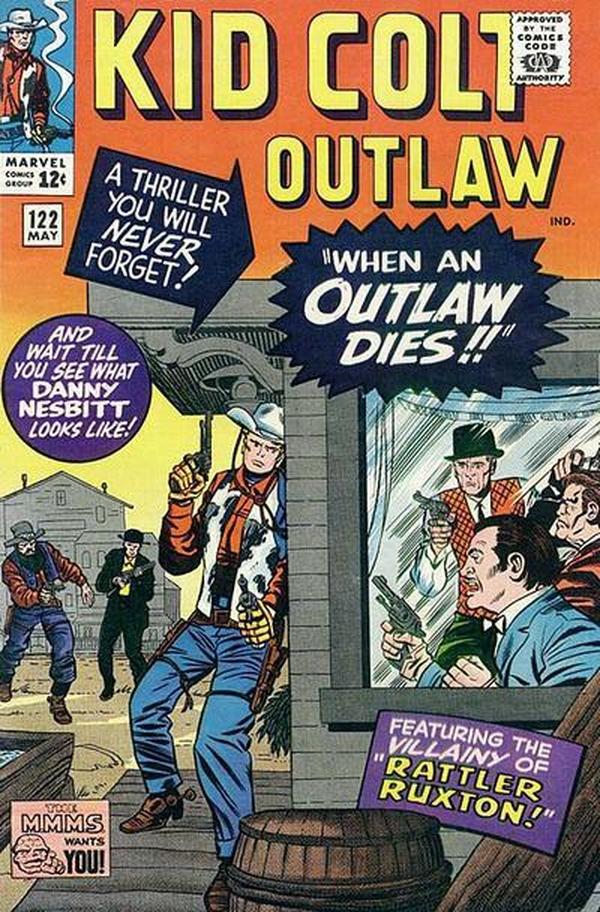 Kid Colt Outlaw (1949) #122 cover