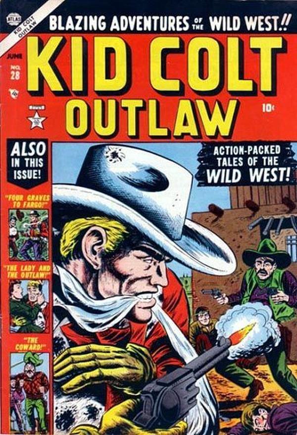 Kid Colt Outlaw (1949) #28 cover