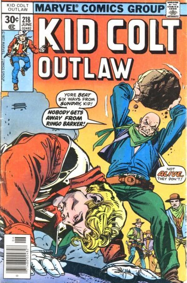 Kid Colt Outlaw (1949) #218 cover