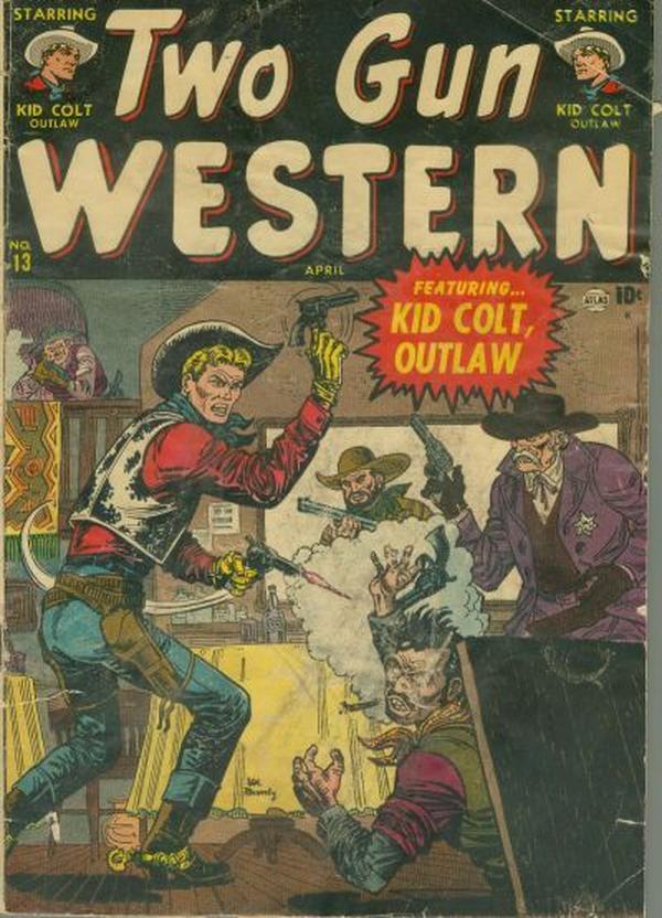 Two Gun Western (1950) #13 cover