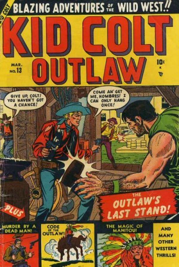 Kid Colt Outlaw (1949) #13 cover