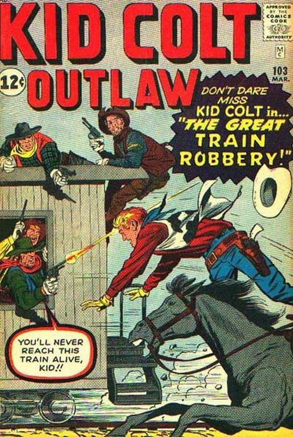 Kid Colt Outlaw (1949) #103 cover