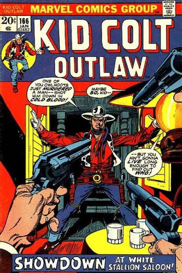 Kid Colt Outlaw (1949) #166 cover