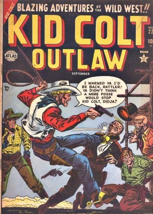 Kid Colt Outlaw (1949) #22 cover