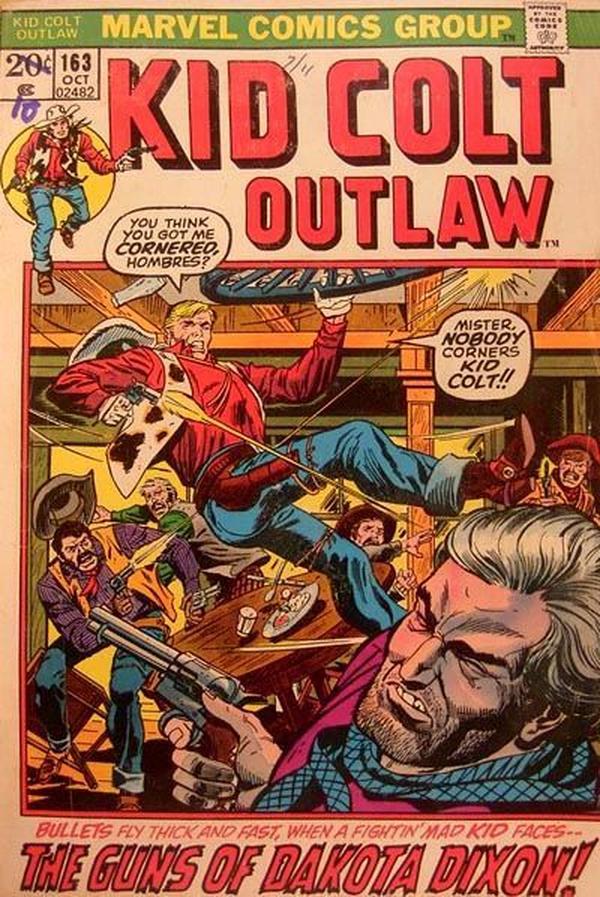 Kid Colt Outlaw (1949) #163 cover