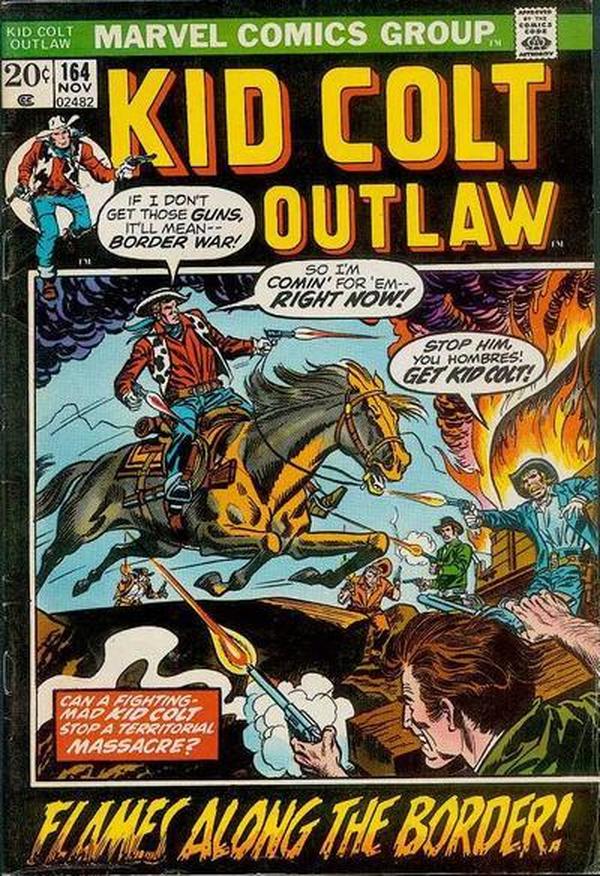 Kid Colt Outlaw (1949) #164 cover
