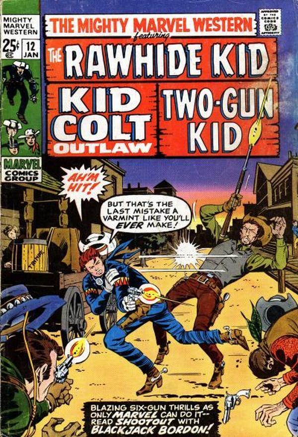 The Mighty Marvel Western (1968) #12 cover