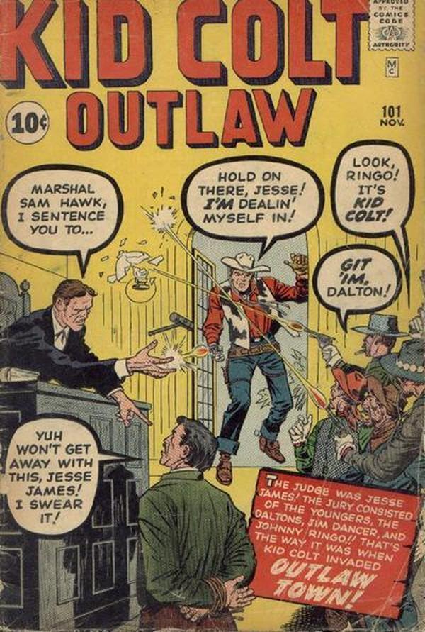 Kid Colt Outlaw (1949) #101 cover