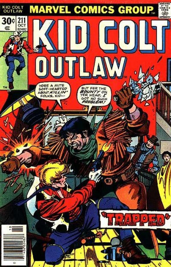 Kid Colt Outlaw (1949) #211 cover