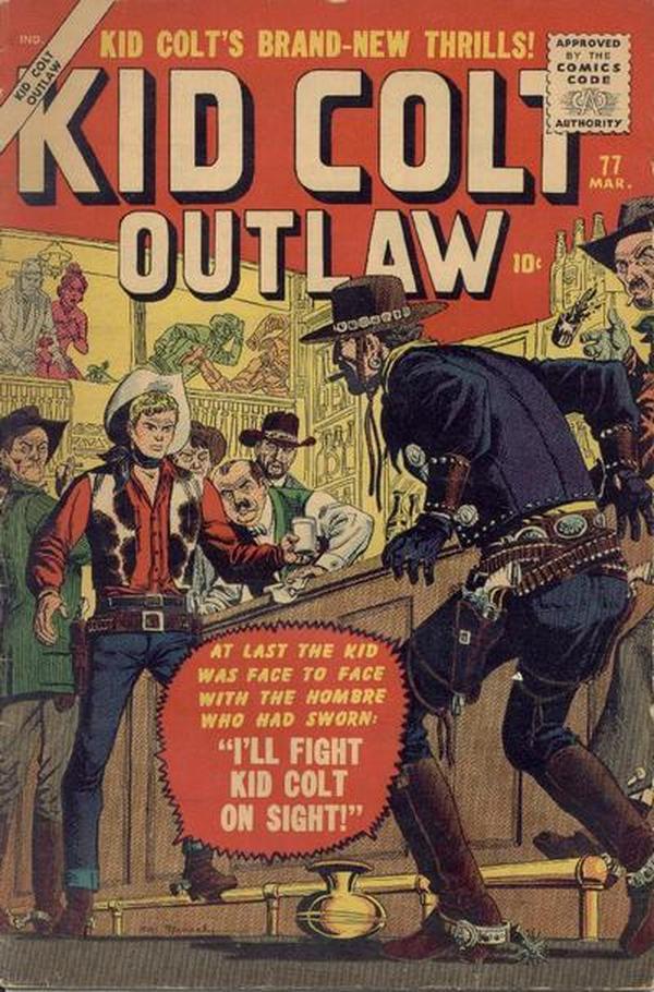 Kid Colt Outlaw (1949) #77 cover