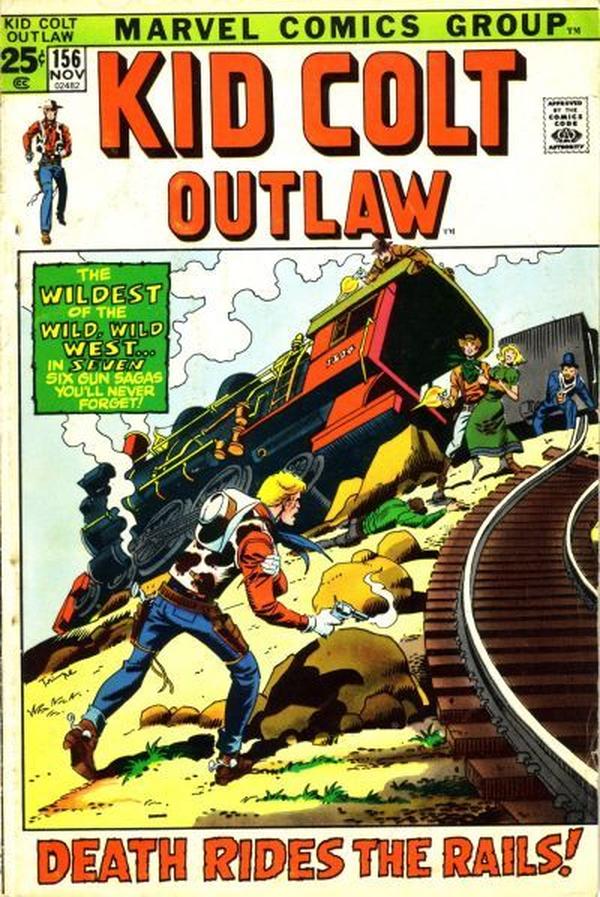 Kid Colt Outlaw (1949) #156 cover
