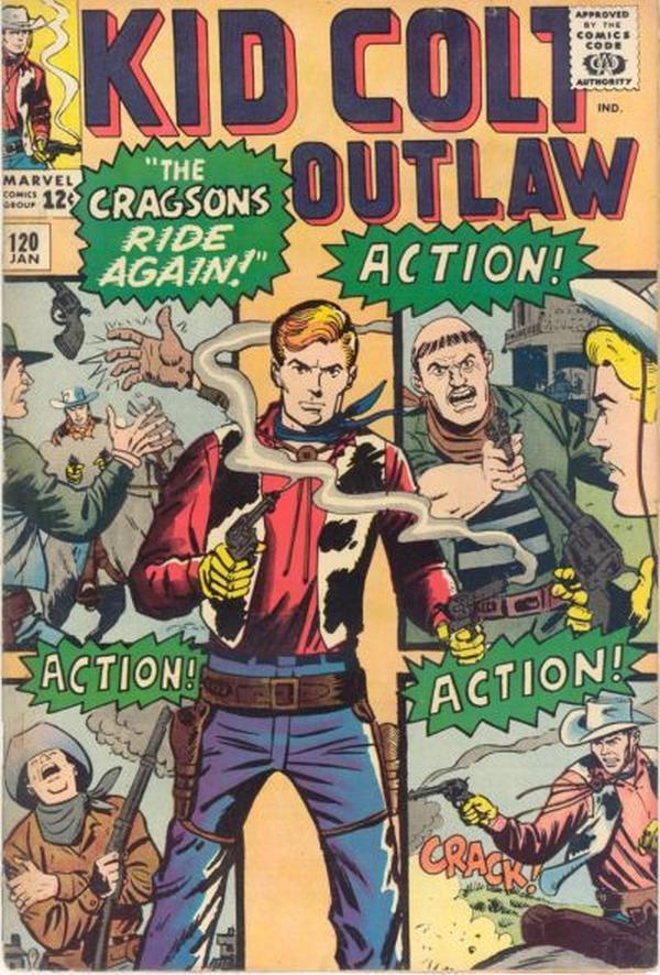 Kid Colt Outlaw (1949) #120 cover