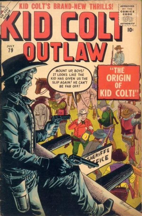 Kid Colt Outlaw (1949) #79 cover