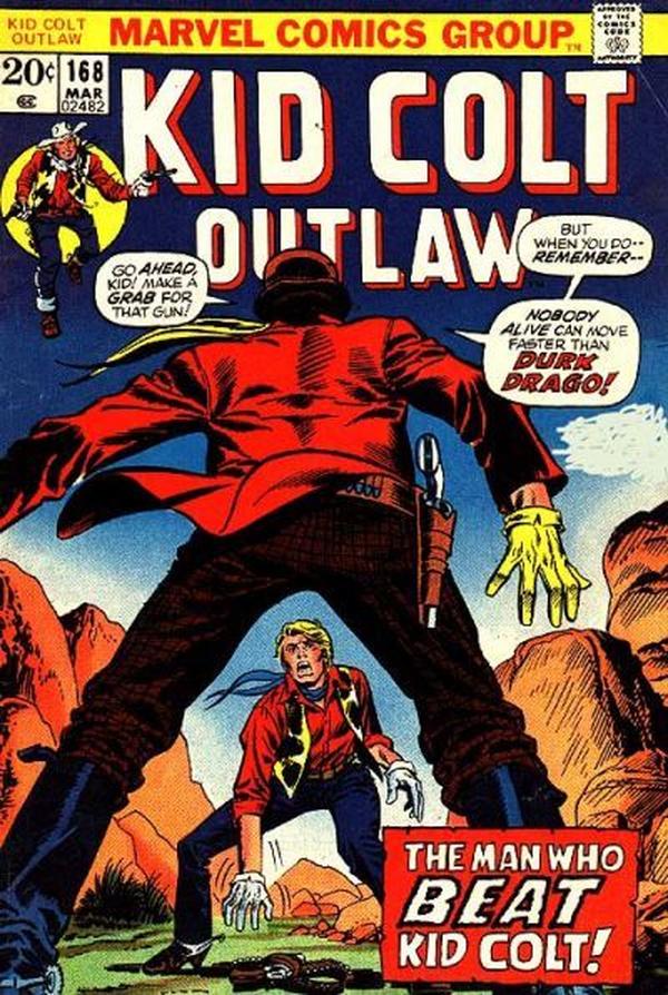 Kid Colt Outlaw (1949) #168 cover
