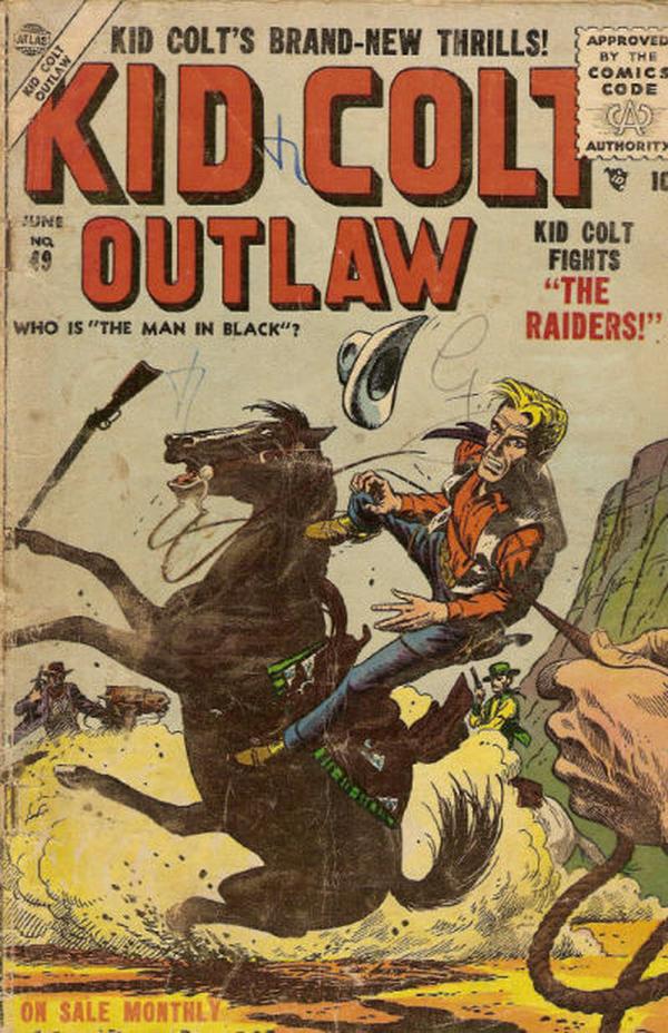 Kid Colt Outlaw (1949) #49 cover