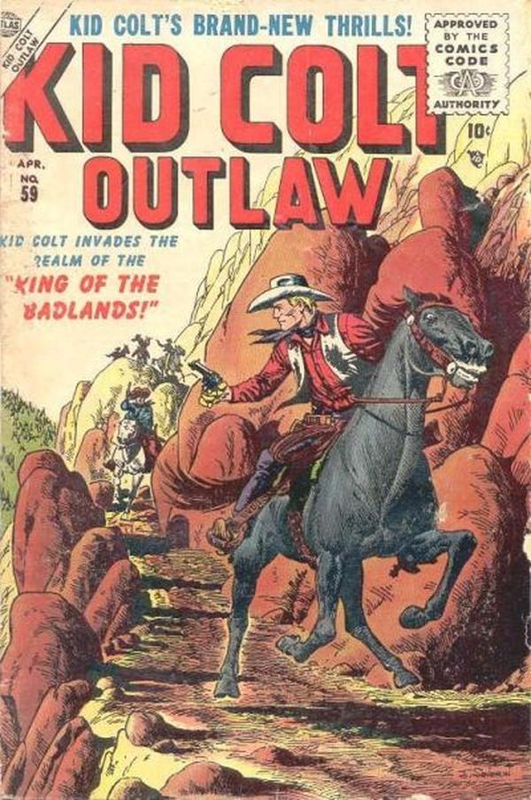 Kid Colt Outlaw (1949) #59 cover