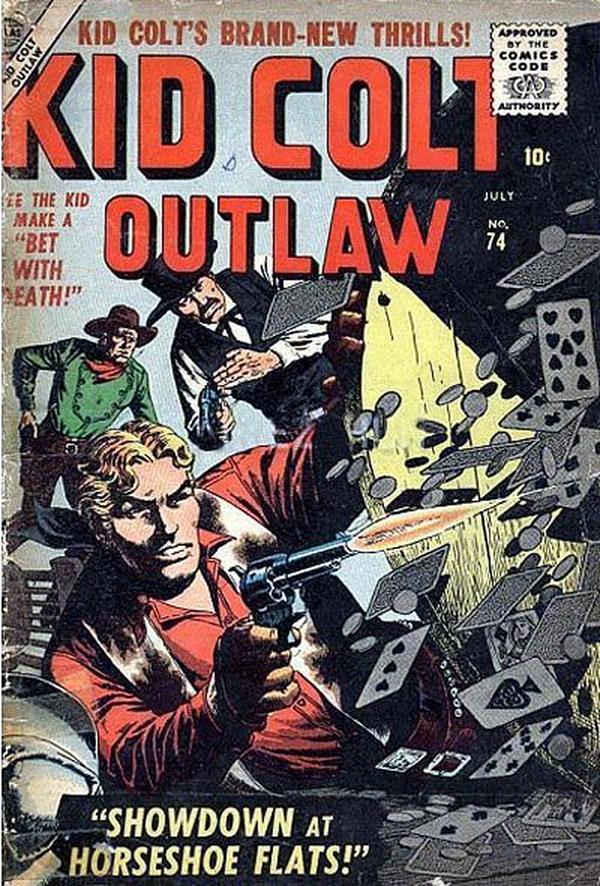 Kid Colt Outlaw (1949) #74 cover