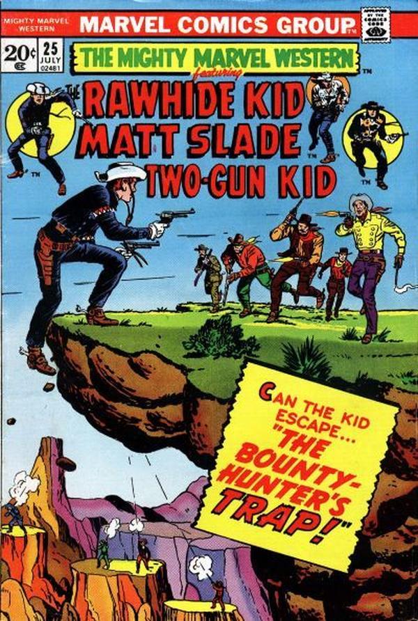 The Mighty Marvel Western (1968) #25 cover